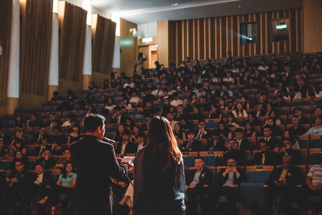 speaker engaging audience